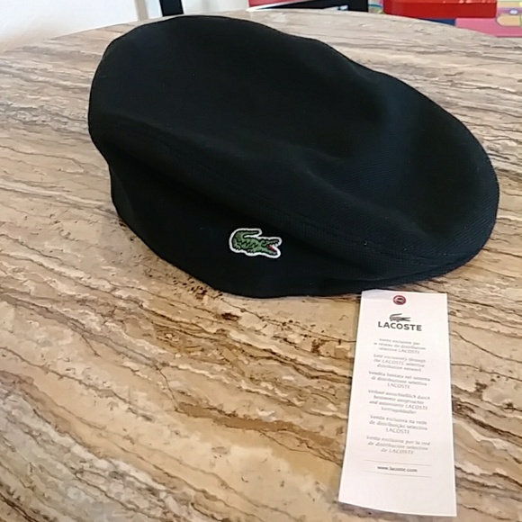 lacoste flat hat